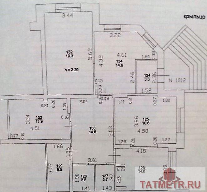 Продается помещение свободного назначения 110 м² по ул. Чистопольская на первом этаже жилого дома с отличным... - 14
