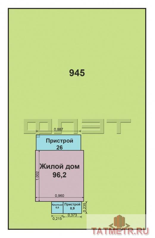 Лаишевский  район, с.Сокуры, ул. Грушевая .продается комфортный коттедж в   (17 км. от РКБ). Красивый двухэтажный... - 19