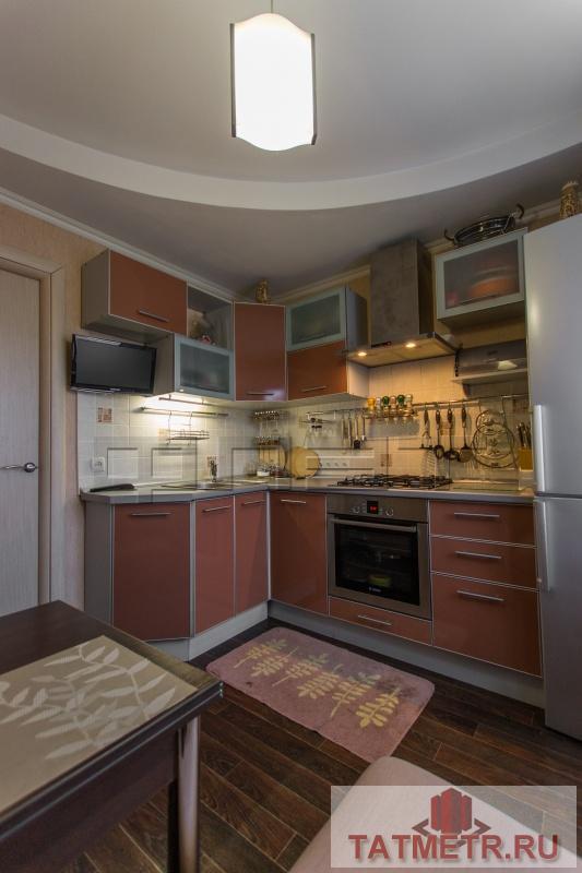 Продается отличная двухкомнатная квартира на восьмом этаже в Ново-Савиновском районе .Площадь квартиры... - 9