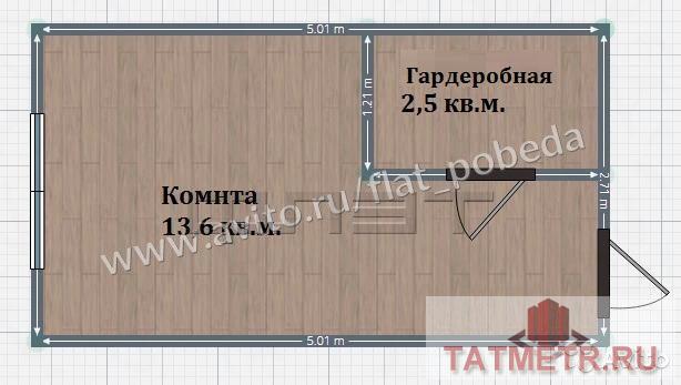 Авиастроительный район, улица Белинского 12\8 (пересечение с улицей Челюскина) продается комната со статусом... - 18