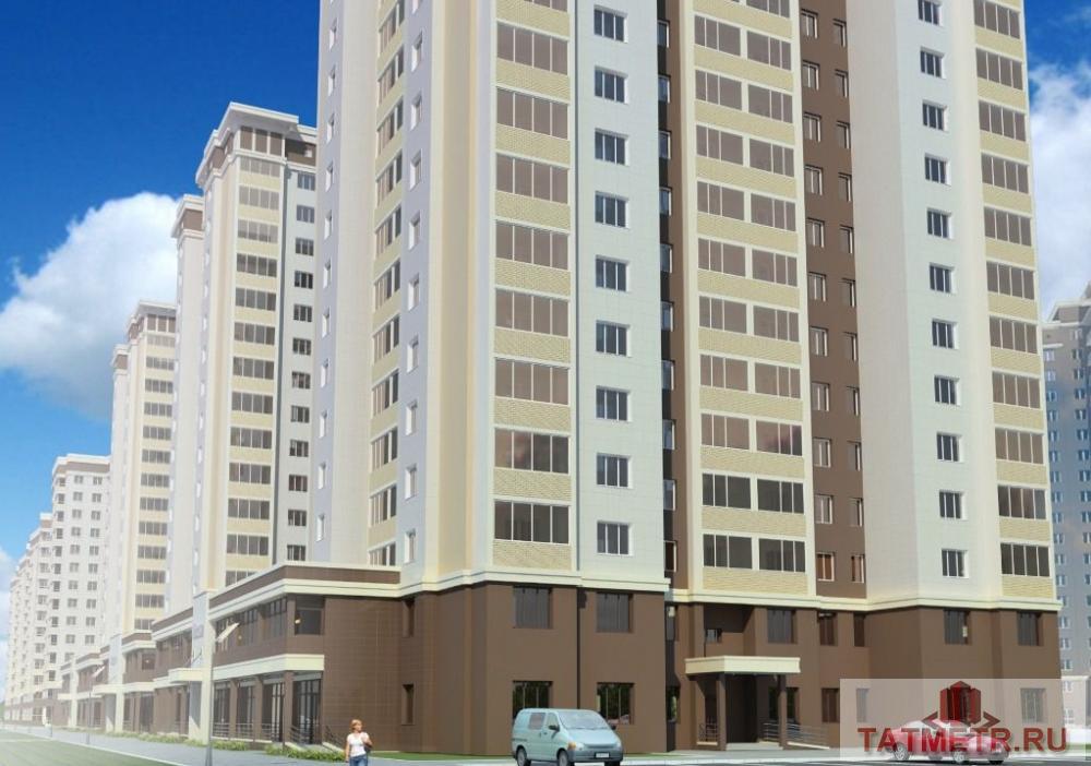 Продается однокомнатная квартира площадью 41.60 кв.м. в жилом комплексе 'Казань XXI век' (2 очередь). Находится на...