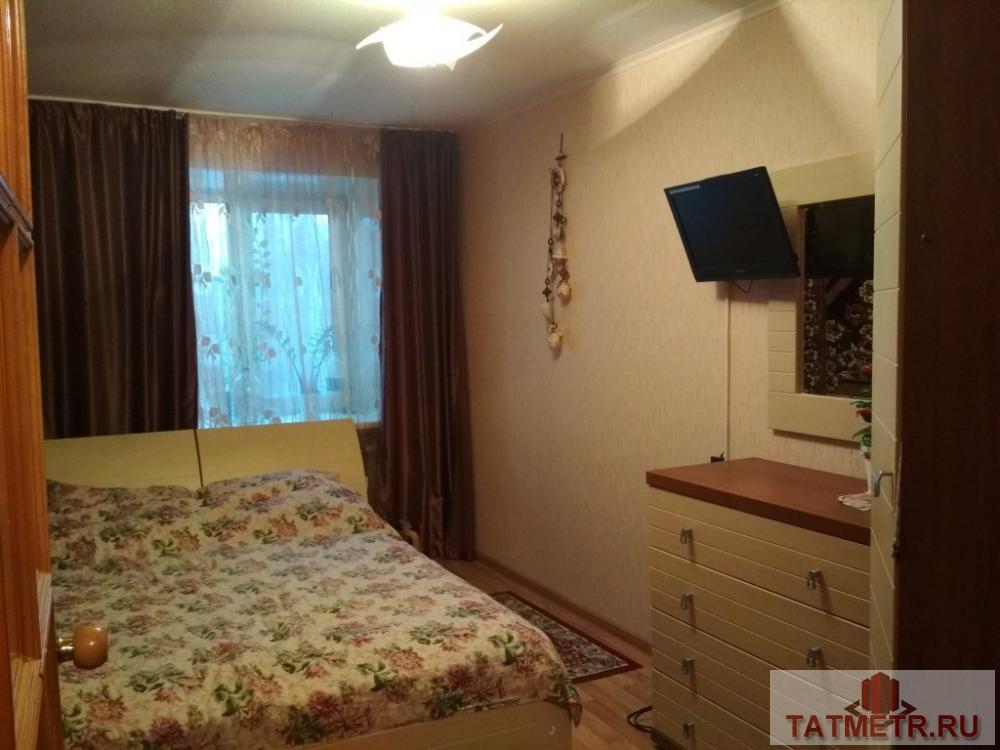Замечательная квартира в востребованном районе г. Зеленодольск. Теплая, светлая квартира в хорошем состоянии. Комнаты... - 3