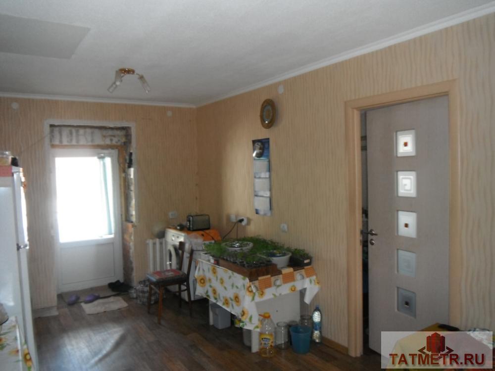 Продается отличный дом в Зеленодольском районе, в пгт. Васильево. Кирпичный дом (56,8 кв.м), участок 10 соток, ровный... - 3