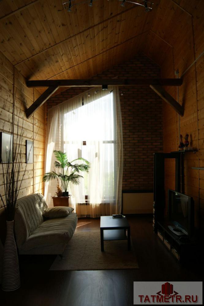 Предлагаем вам шикарный, благоустроенный загородный дом на первой береговой линии от реки Кама в поселке Именьково.... - 13