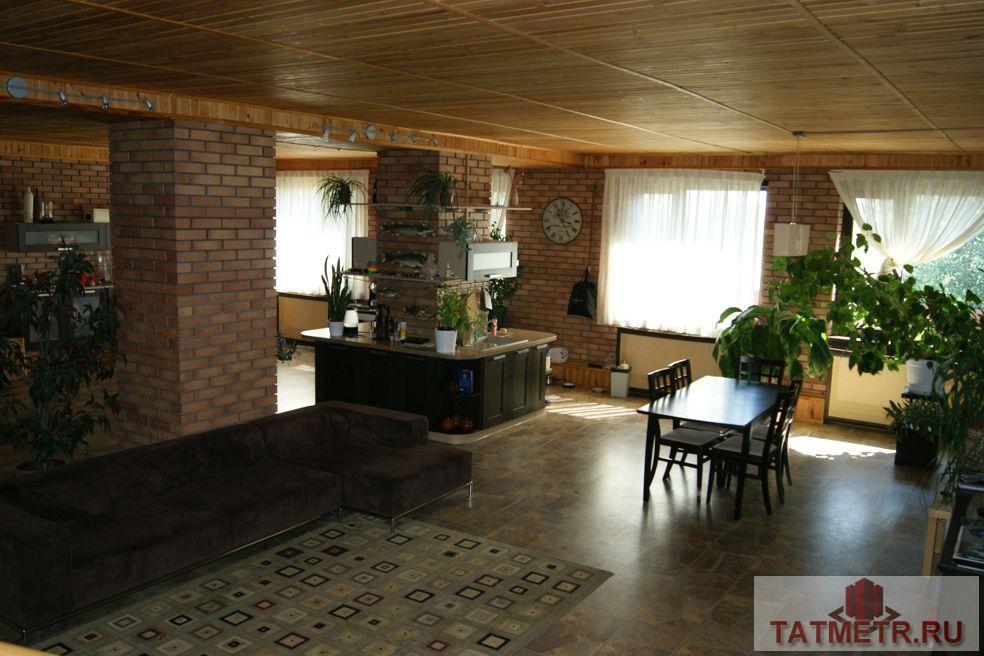 Предлагаем вам шикарный, благоустроенный загородный дом на первой береговой линии от реки Кама в поселке Именьково.... - 6