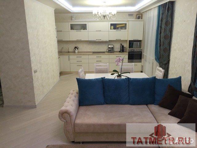 Уютная, стильная квартира в тихом центре Казани с панорамным видом на Верхний Услон в новом кирпичном доме с... - 13