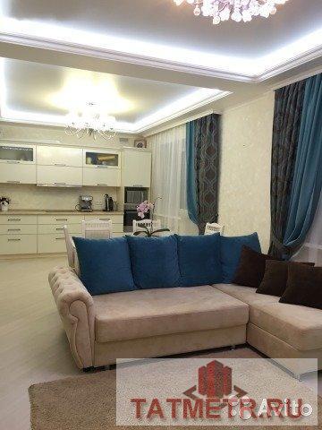 Уютная, стильная квартира в тихом центре Казани с панорамным видом на Верхний Услон в новом кирпичном доме с... - 3