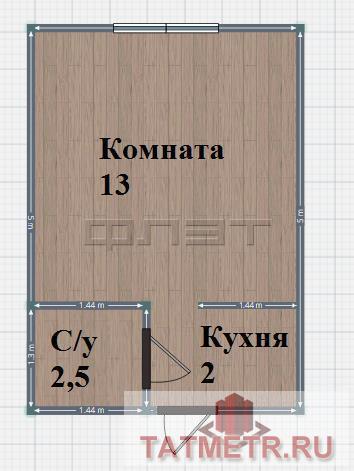 В Московском районе по ул. Базарная д.2, продается комфортная гостинка. Расположена на 5 этаже 5-ти этажного... - 7