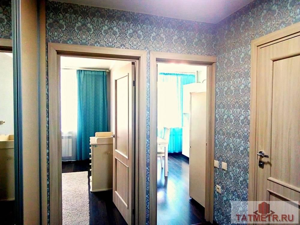 Сдается чистая 1-комнатная квартира в новом доме, расположенном в спальном районе города Казани. Рядом с домом... - 6