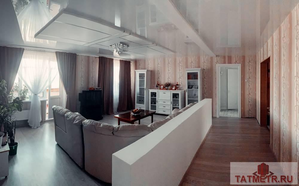 Продается:  4-х комнатная, большая, светлая квартира в 3-х подъездном доме Ново-Савиновского района, этаж 4/10.... - 23