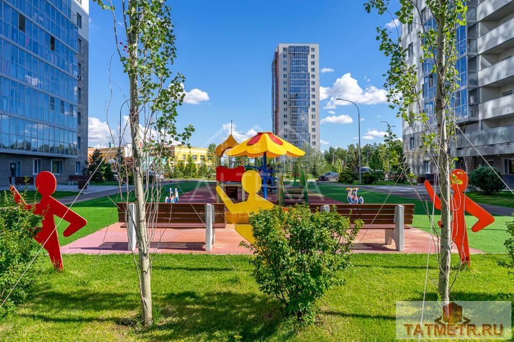 В Казани в Приволжском районе в новом ЖК «Станция Спортивная» продается 1-комнатная квартира, общей площадью 31,1... - 5
