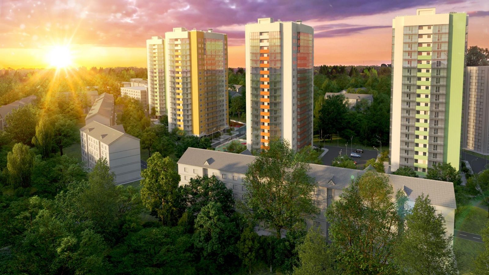 родажа 2кк квартиры в ЖК «Green city»   Представляет из себя комфортабельный жилой комплекс расположенный по адресу... - 2