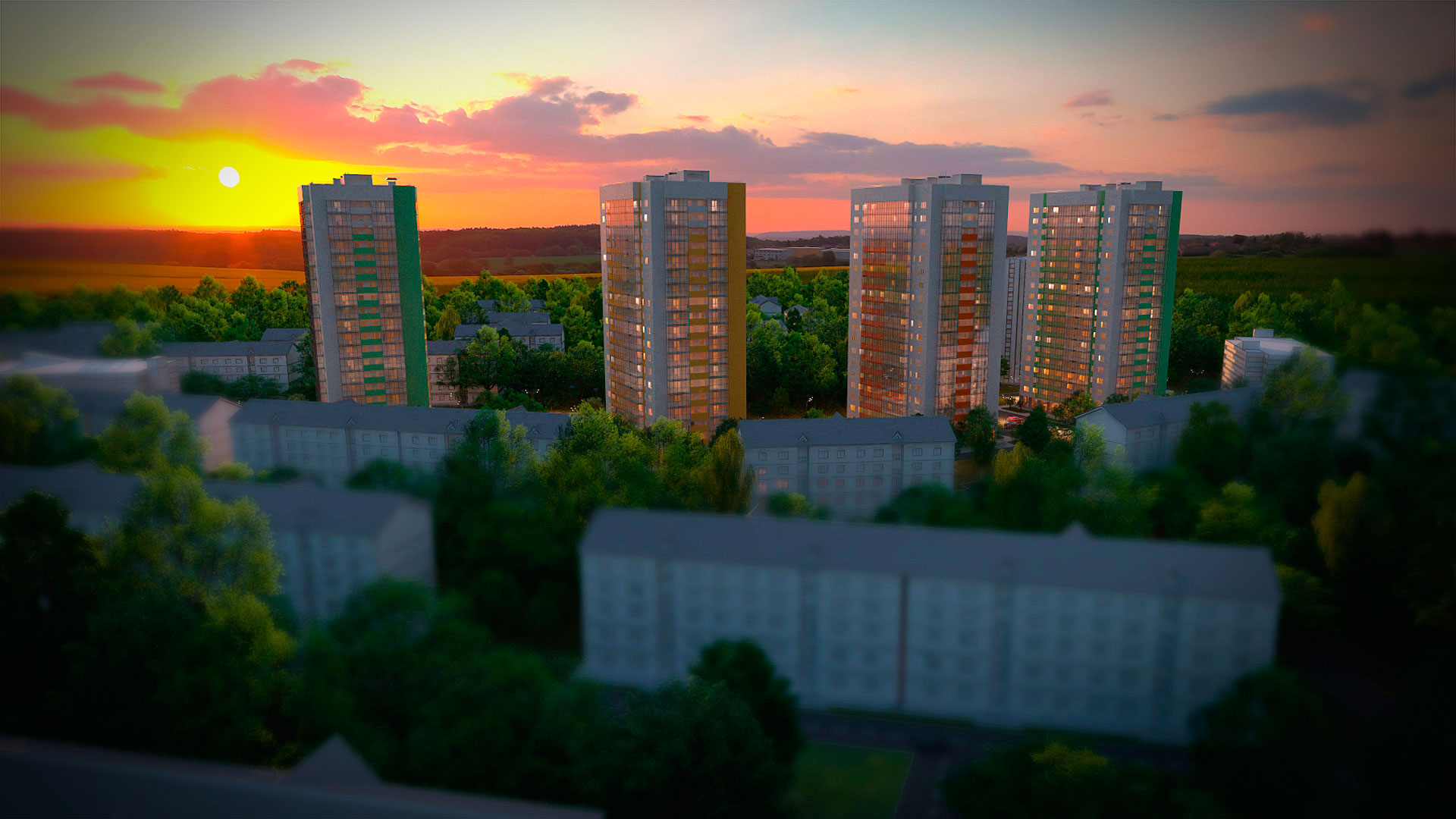 родажа 2кк квартиры в ЖК «Green city»   Представляет из себя комфортабельный жилой комплекс расположенный по адресу... - 6