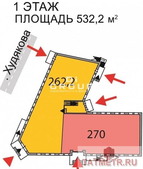 Современное кирпичное здание в ИСТОРИЧЕСКОМ центре Казани Вахитовский район Расположено на перекрестке улиц Габдуллы... - 7