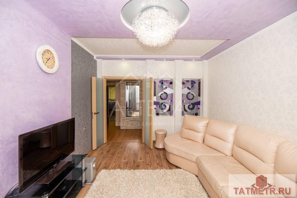 Продается 3-комнатная квартира с качественным ремонтом в теплом, кирпичном доме.  Приволжский район, рядом лес,... - 3