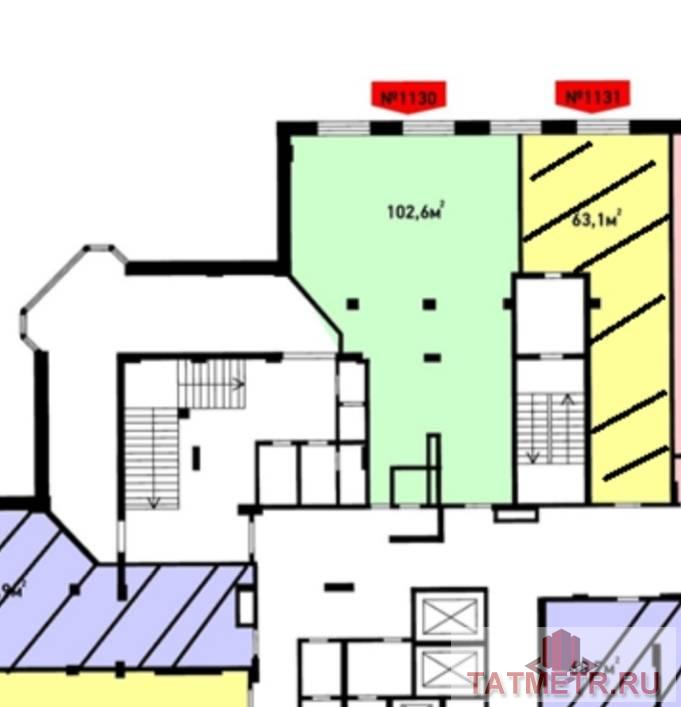 Сдается помещение ул Баки Урманче д. 7, 102 кв.м. в доль ББК  Основные характеристики: — первая линия — второй этаж —... - 6