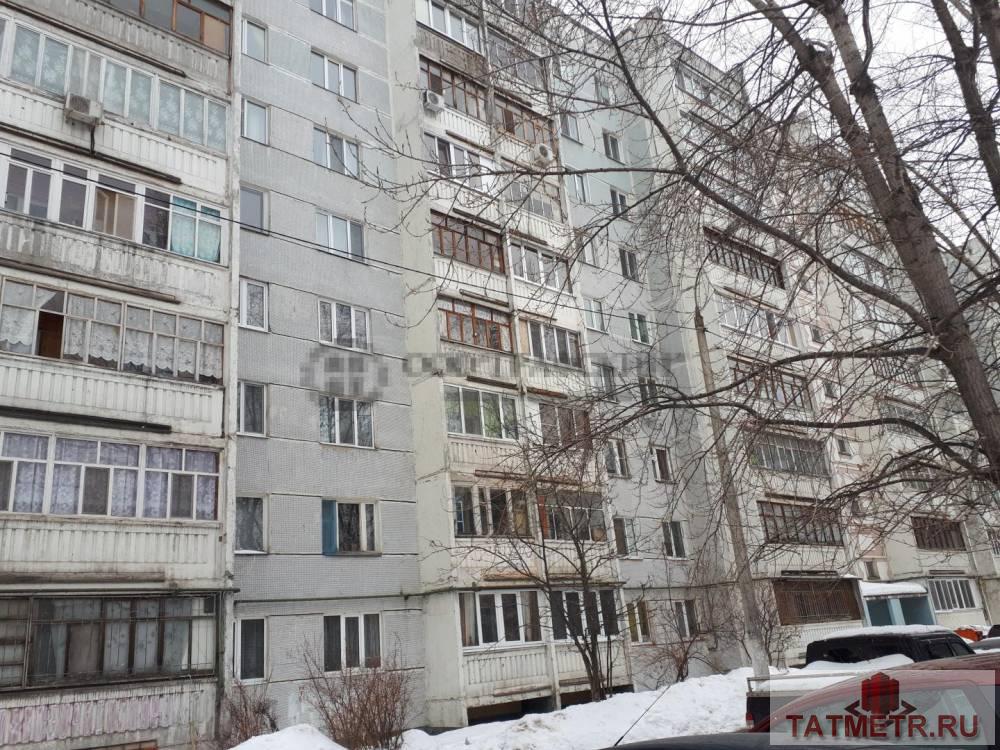 Продаю однокомнатную в Ново-Савиновском районе. Квартира расположена на 3м этаже 9ти этажного панельного дома.... - 9
