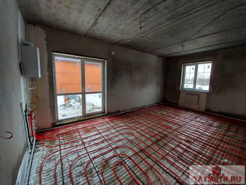 Продаю полноценный 2-х этажный коттедж в качественной предчистовой отделке в пригороде г.Казани, динамично... - 13