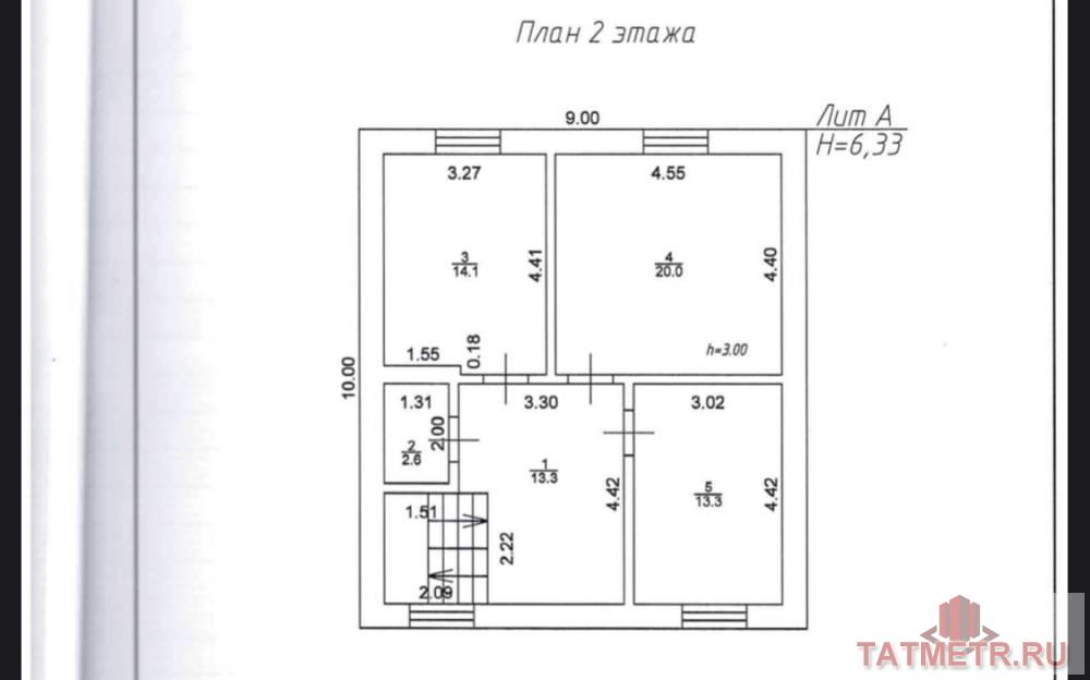 О доме:  Фундамент высотой 60 см и шириной 50 см: дом стоит на сваях залитых на глубину 1,8 метра, расстояние между... - 24