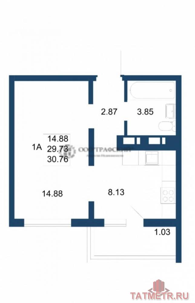 Продается замечательная квартира в ЖК «Светлая Долина». Квартира квадратной формы, с удобной планировкой. Квартира в... - 5