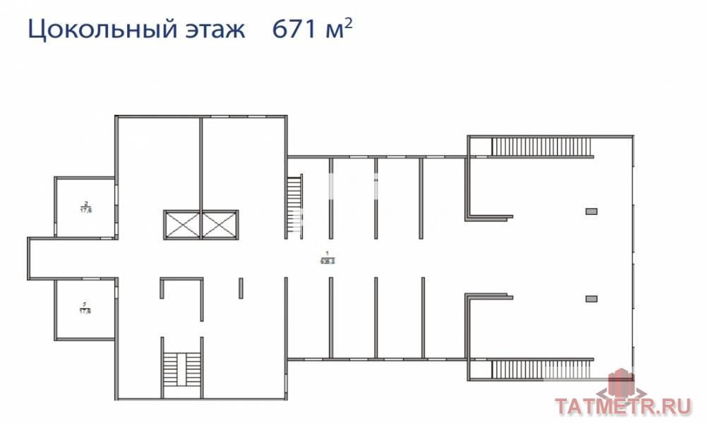 Продается в центре Казани Вахитовский район, ул. Бутлерова, д.25  Новое семиэтажное здание гостиничного комплекса в... - 13