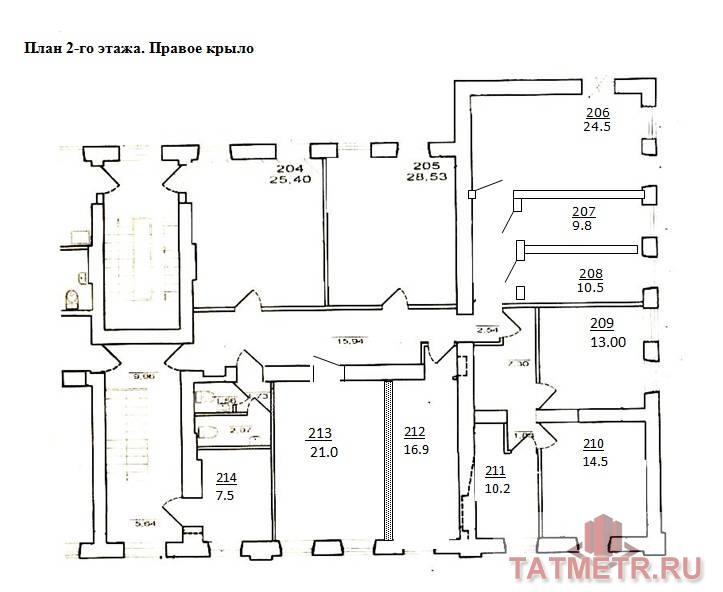 Продается 2-х этажное здание по ул. Лукницкого д.5 Характеристики: — располагается на 1 линии от дороги; — 1 этаж 220... - 12
