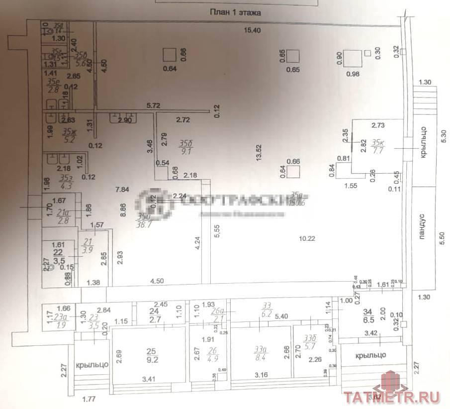 Продам помещение свободного назначения г. Казань, ул. Ибрагимова д.61А  Общая площадь 288 кв.м.... - 15