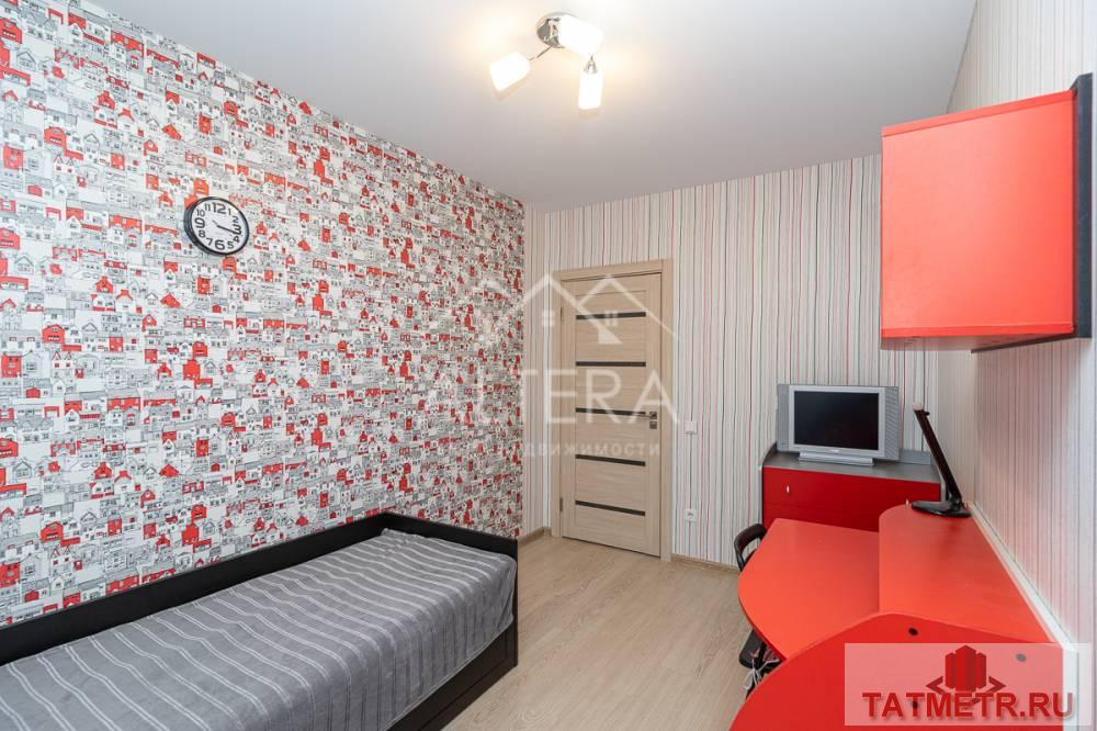Продается просторная 3 комнатная квартира с хорошим ремонтом в Кировском районе в ЖК «Залесный Сити». Вариант... - 2