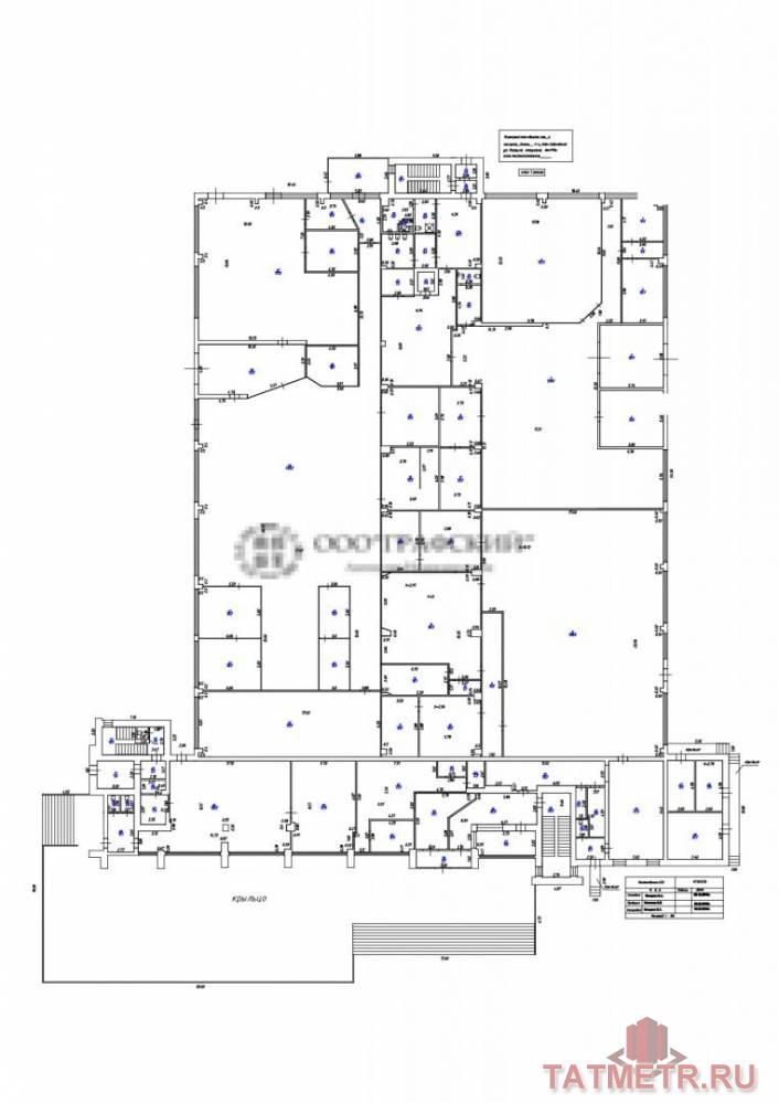 Сдается в аренду просторное помещение свободного назначения площадью 175 м², на первом этаже 3-х этажного офисного... - 1