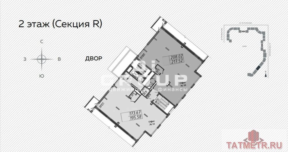 В жилом комплексе «Столичный» по ул. Чистопольской в 10 минутах от центра г.Казани, продается помещение свободного... - 3