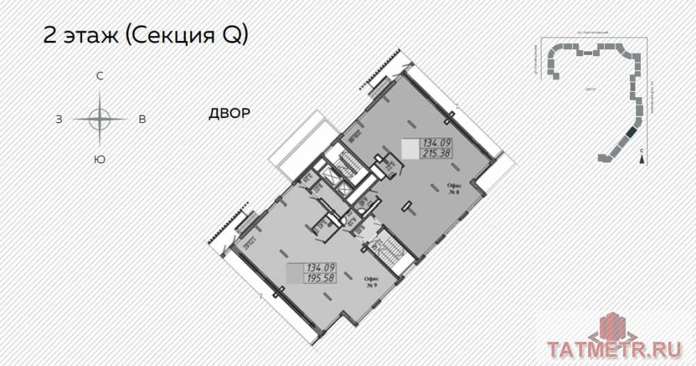 В жилом комплексе «Столичный» по ул. Чистопольской в 10 минутах от центра г.Казани, продается помещение свободного... - 3