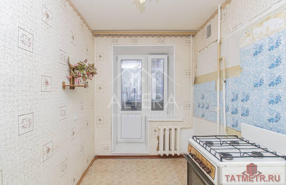Продается просторная, светлая 1 комнатная квартира в кирпичном доме (Авиастроительный район города Казани).... - 1