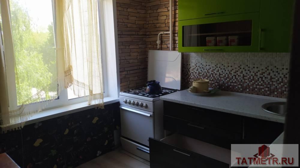 Продается светлая, уютная, двухкомнатная квартира в г. Зеленодольск. Комнаты раздельные, просторные, натяжные потолки... - 5