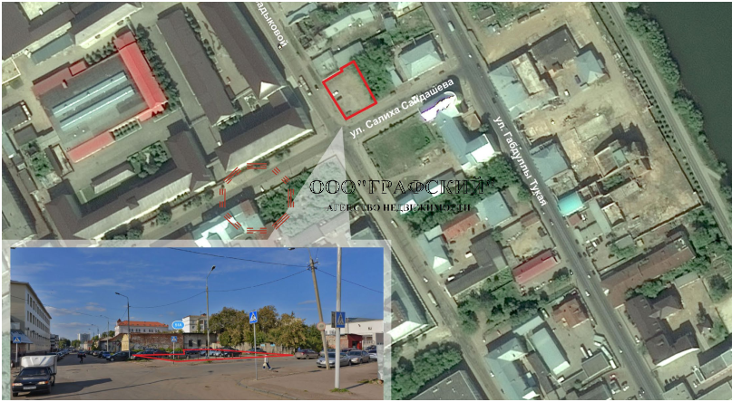Продается земельный участок площадью 1497 кв.м. ,расположенный на пересечении улиц Салиха Сайдашева и Сары...
