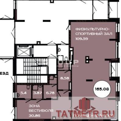 Помещение в ЖК Максат . 165 кв.м. Помещение свободного назначения 165 кв.м в историческом центре города в ЖК...