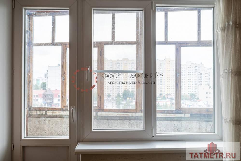 Продается светлая, чистая и очень теплая квартира в самое центре Ново-Савиновского района проспект Ямашева, дом 54... - 13