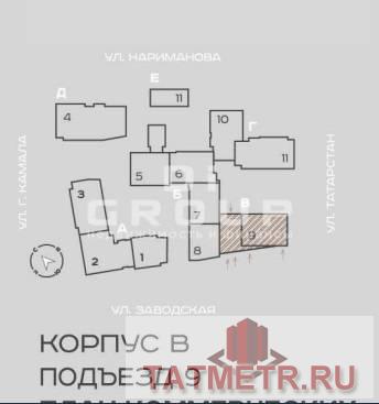 Помещение свободного назначения 124,89 кв.м в историческом центре города в ЖК бизнес-класса «Максат». Идеально... - 2