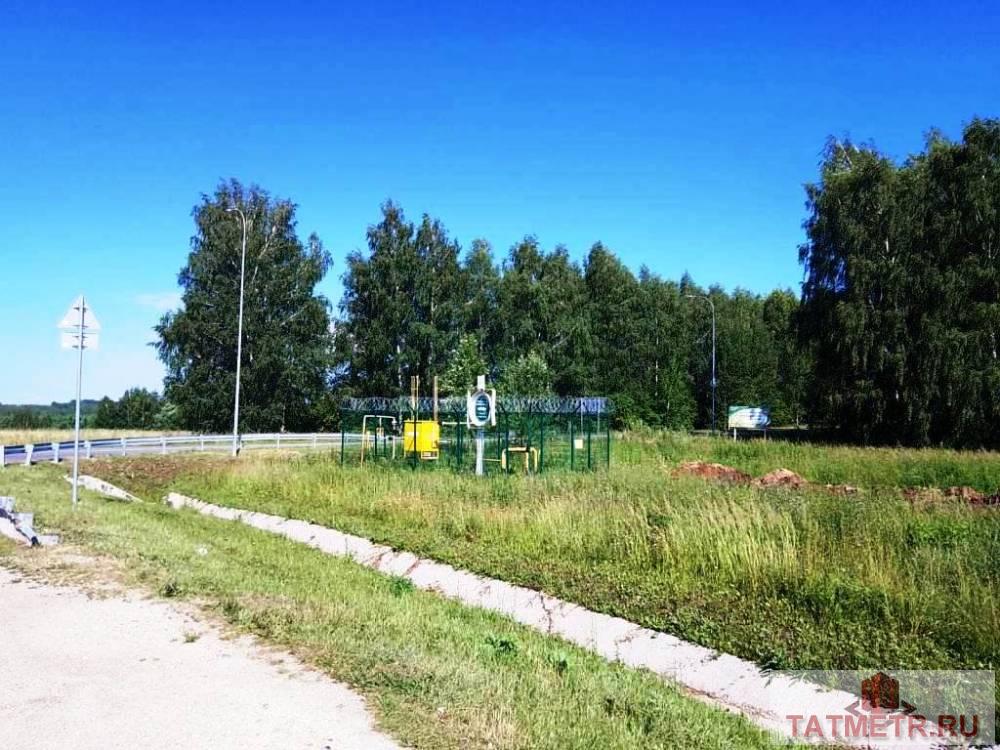 Продается отличный участок для строительства загородного дома в новом коттеджном поселке Зеленодольского района.... - 1