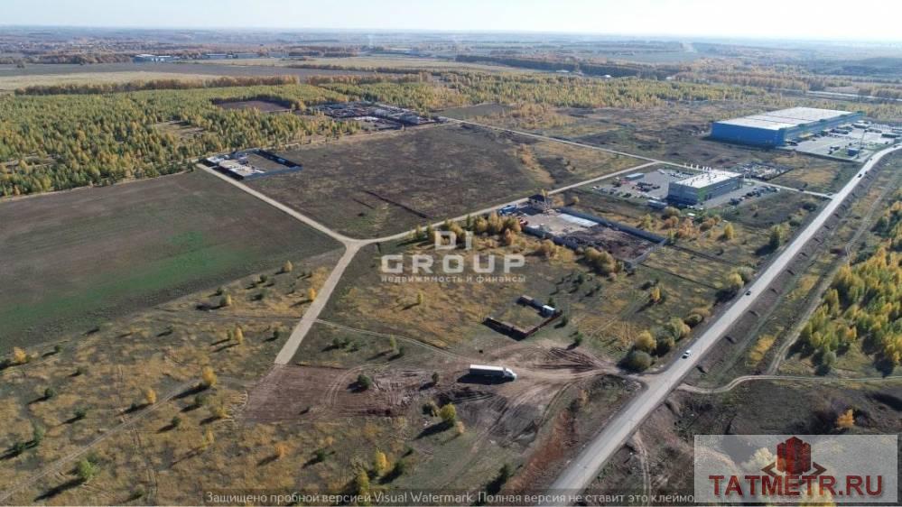 Продается земельный участок в производственно-логистическом парке «Вертелевка» в 1 км от развязки «Мамадышский тракт... - 2