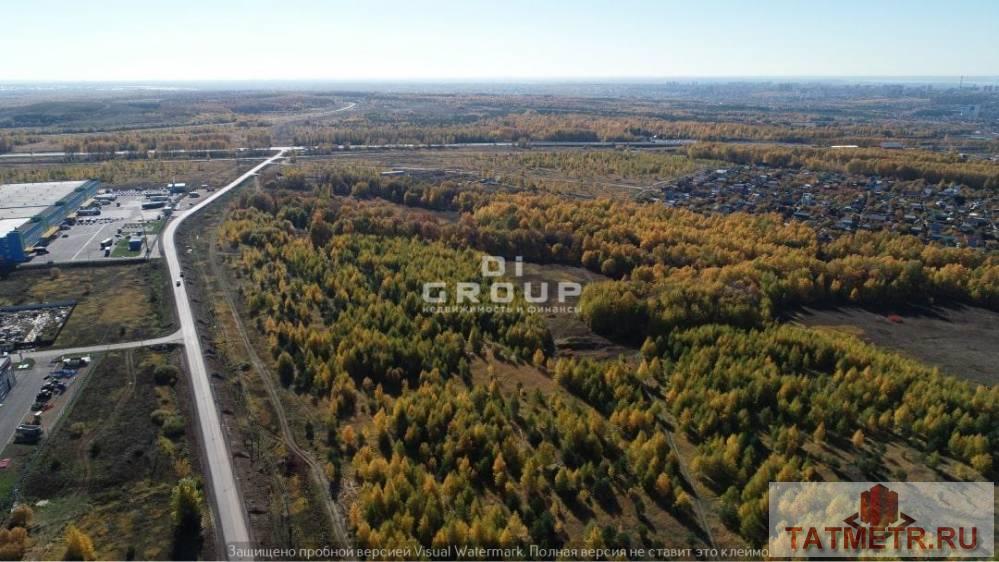 Продается земельный участок в производственно-логистическом парке «Вертелевка» в 1 км от развязки «Мамадышский тракт... - 3