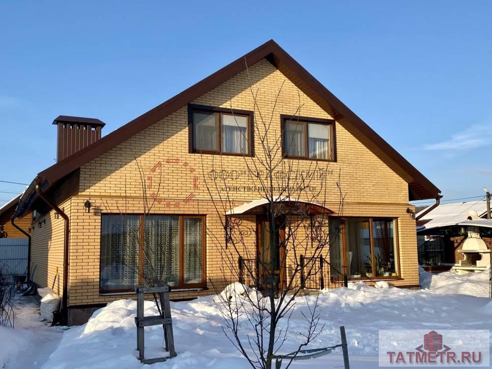 Продается шикарный дом — мечта в Лаишевском районе РТ, Зимняя горка. 2 — этажный дом из бруса выполнен полностью из...