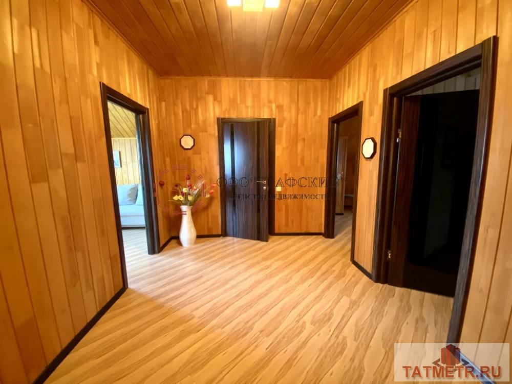 Продается шикарный дом — мечта в Лаишевском районе РТ, Зимняя горка. 2 — этажный дом из бруса выполнен полностью из... - 20