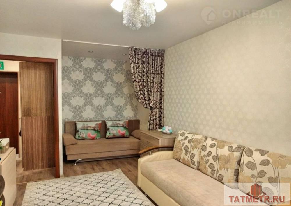 Продается однокомнатная квартира ленинградского проекта в г. Зеленодольск. Квартира в хорошем состоянии: на окнах... - 1