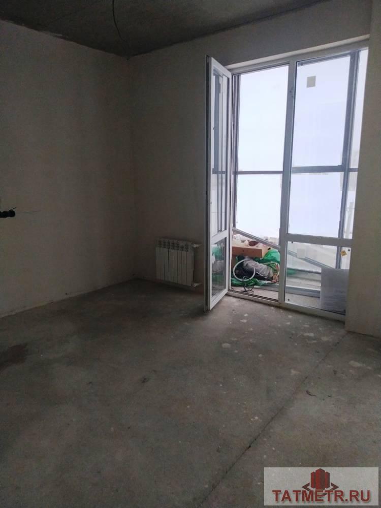 Продается двухкомнатная квартира в новом доме в пгт. Васильево. Квартира в предчистовой отделке, большие панорамные... - 1