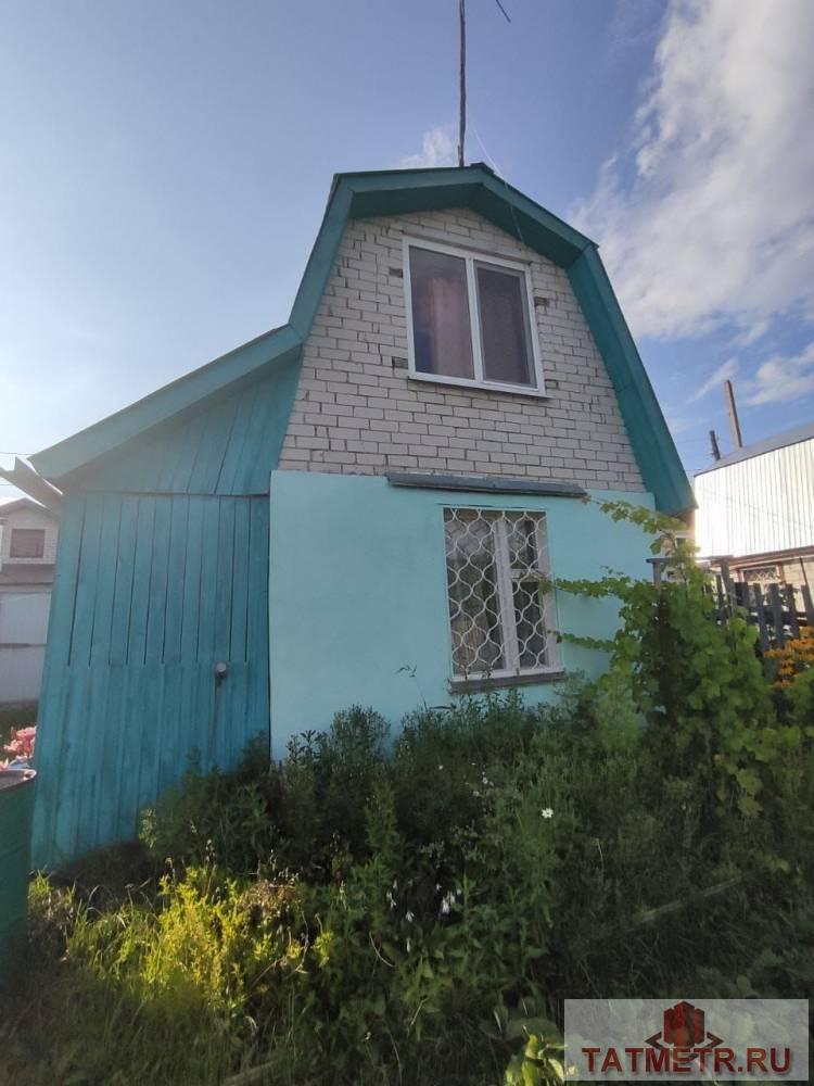 Продается ухоженная двухэтажная дача с отличной баней. Территория участка ровная, прямоугольная в городе Зеленодольск...